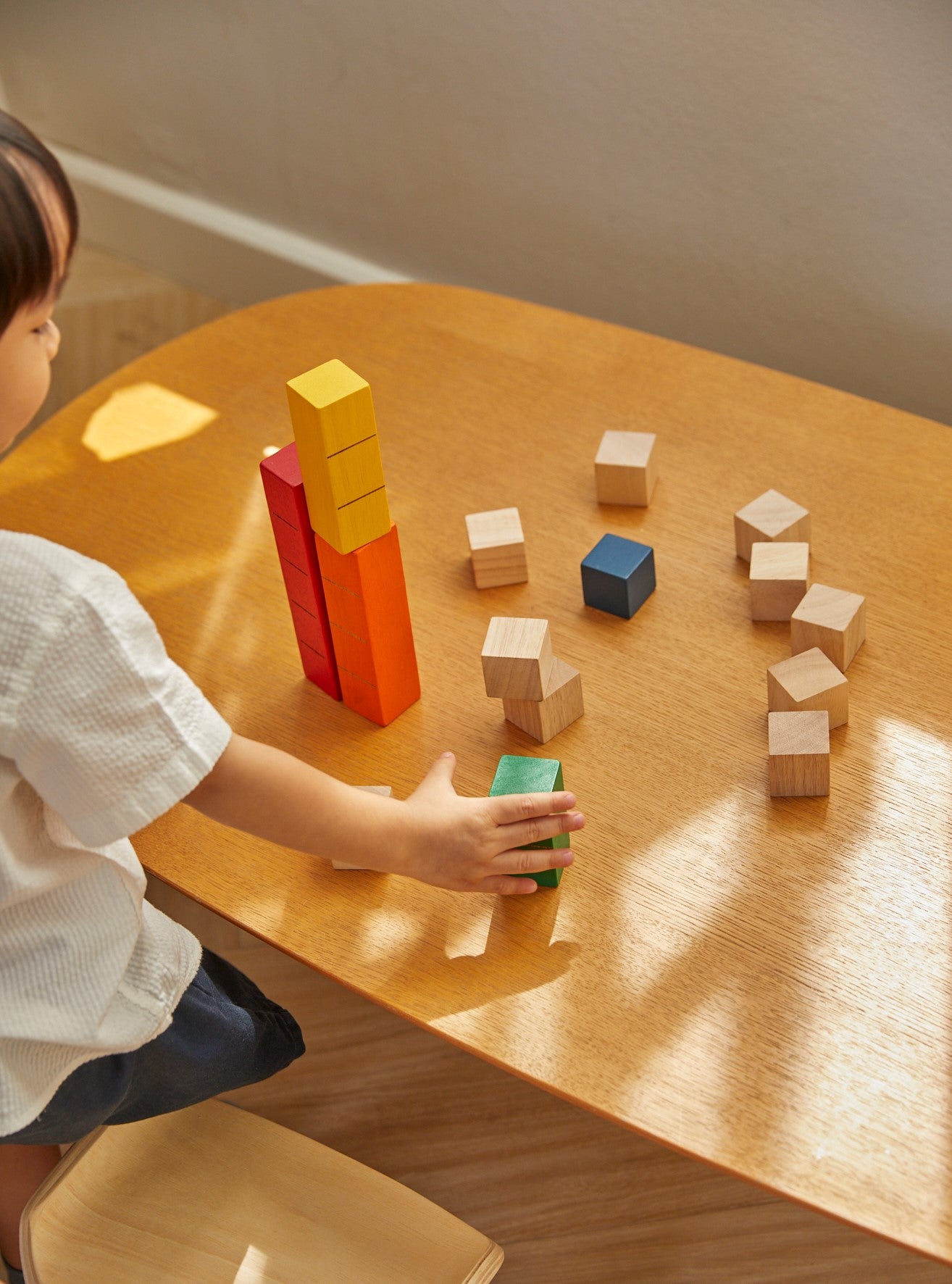 5464 COLORED COUNTING BLOCKS UNIT PLUS