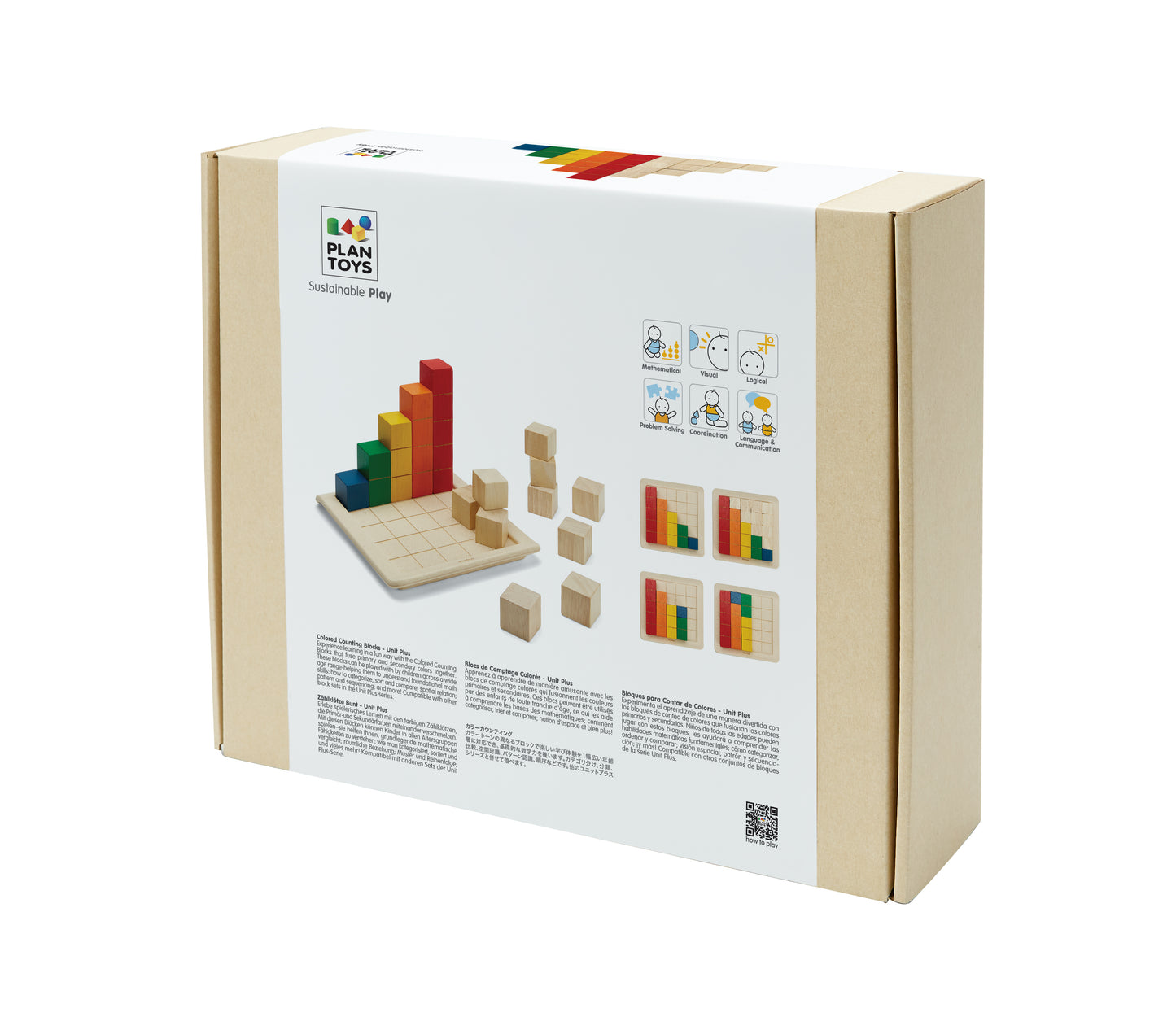 5464 COLORED COUNTING BLOCKS UNIT PLUS