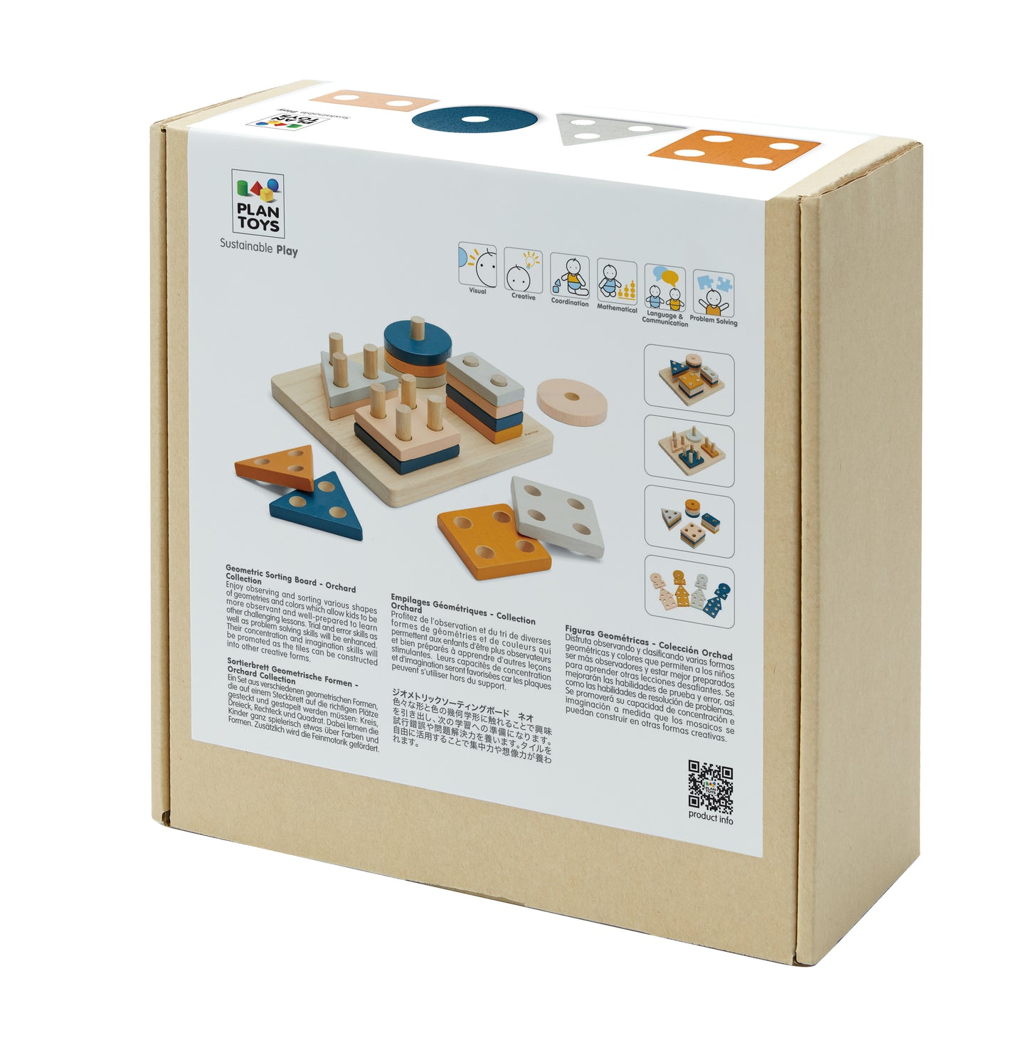 5476 GEOMETRIC SORTING BOARD ORCHARD