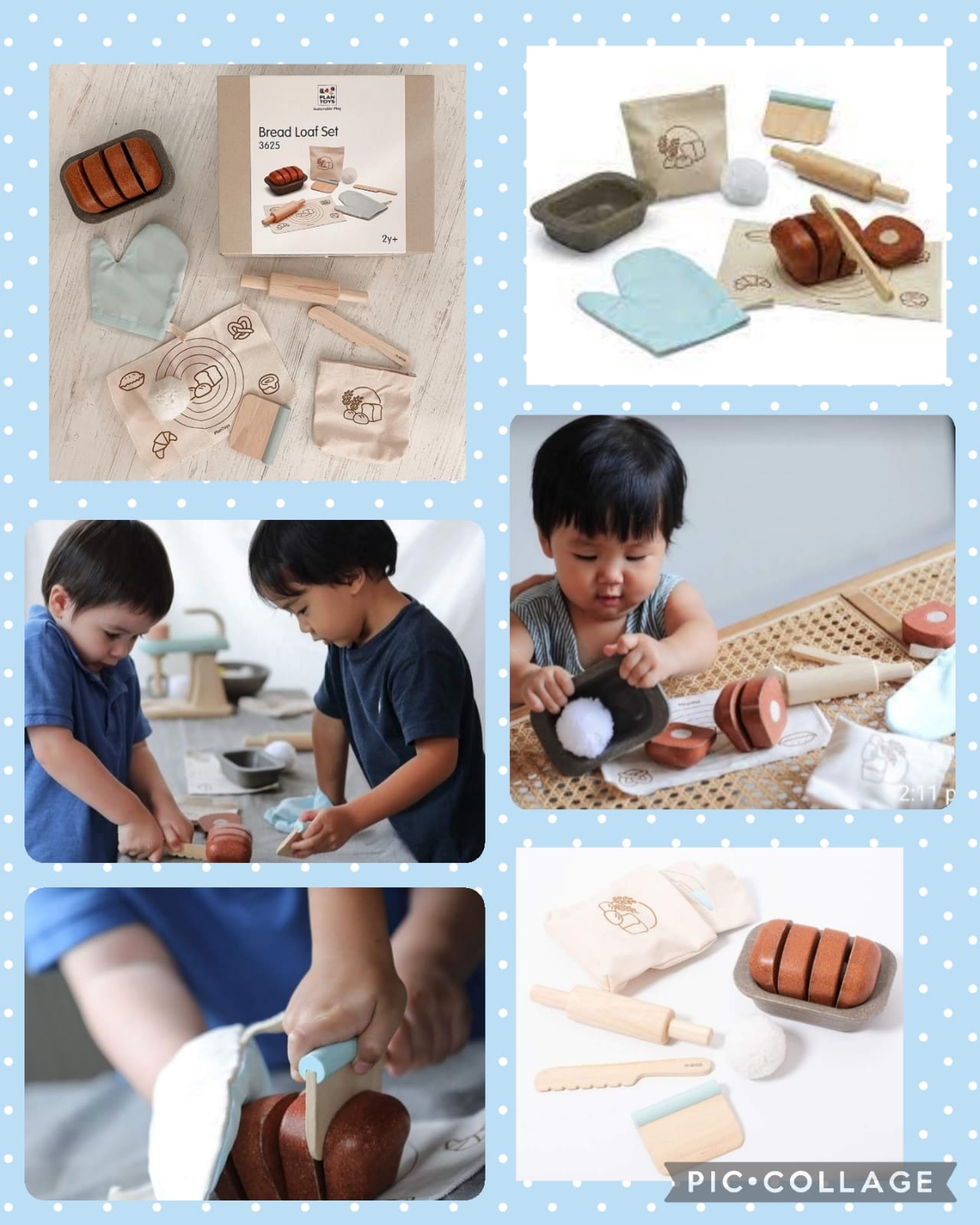 3625 BREAD LOAF SET