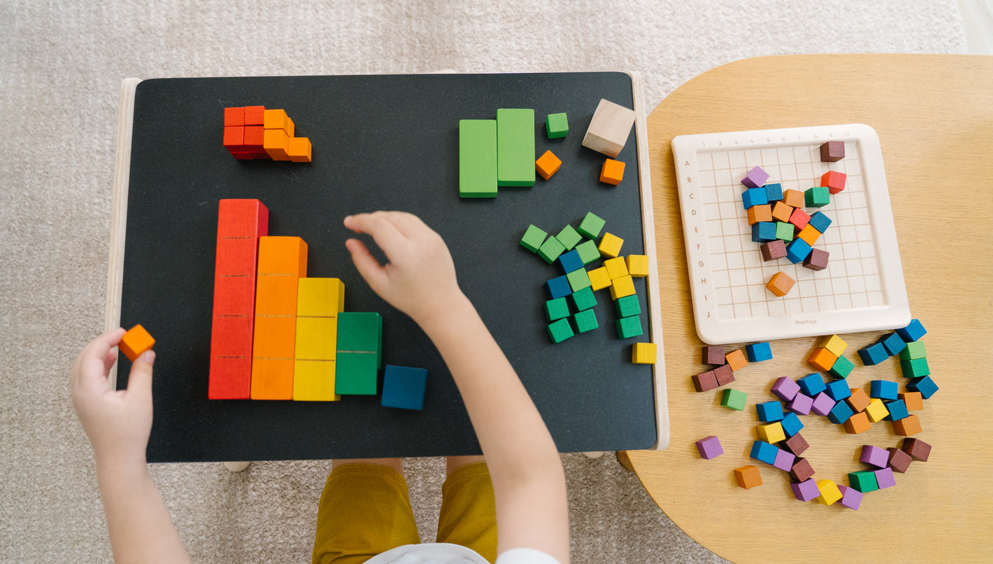 5464 COLORED COUNTING BLOCKS UNIT PLUS