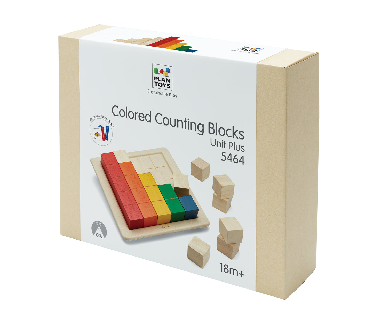 5464 COLORED COUNTING BLOCKS UNIT PLUS