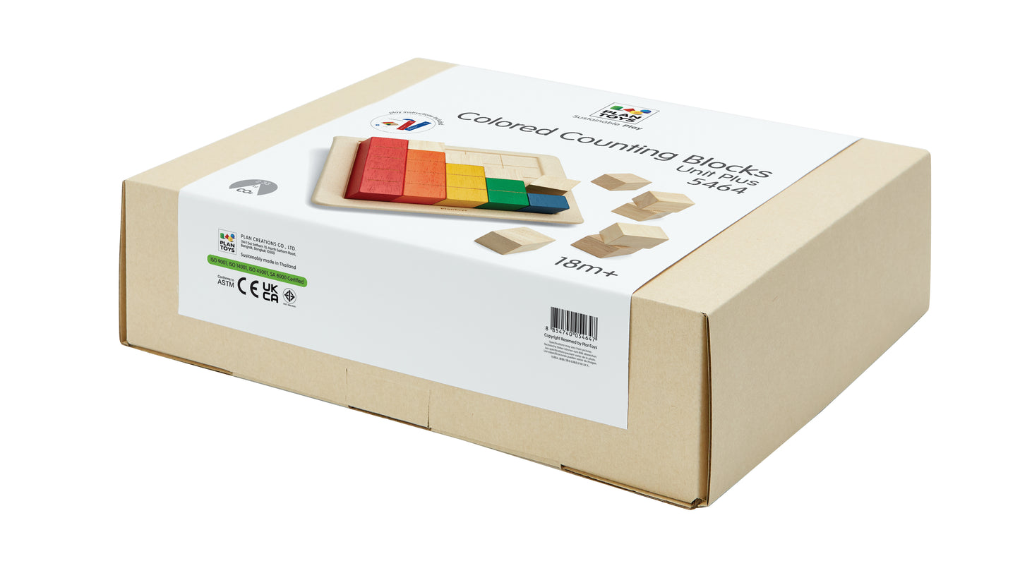 5464 COLORED COUNTING BLOCKS UNIT PLUS