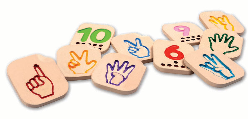 HAND SIGN NUMBERS 1-10
