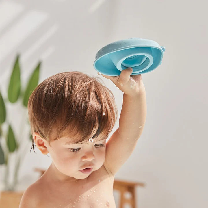 RUBBER CONVERTIBLE BOAT-PASTEL BLUE