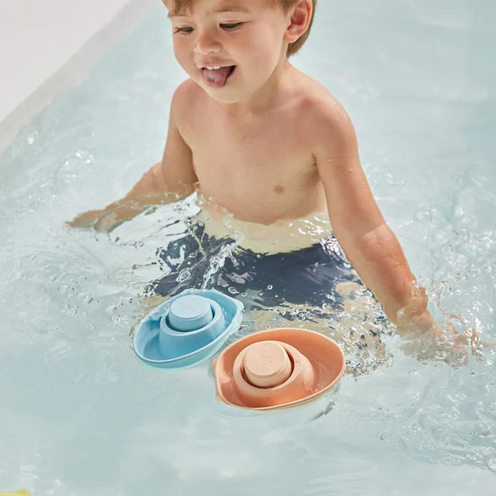 RUBBER CONVERTIBLE BOAT-PASTEL BLUE