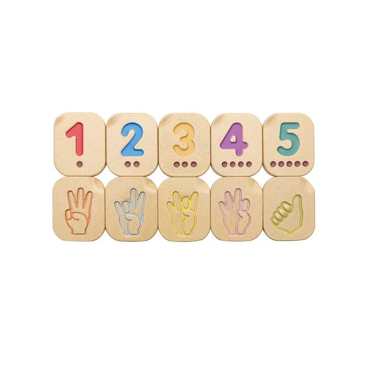 HAND SIGN NUMBERS 1-10