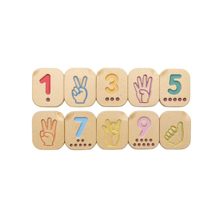 HAND SIGN NUMBERS 1-10