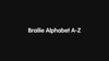 Juego de Alfabeto Braille 