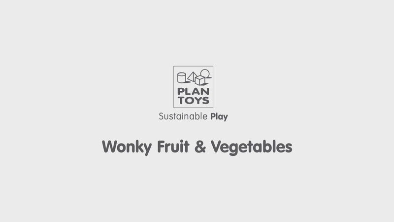 Set de frutas y verduras muy raras