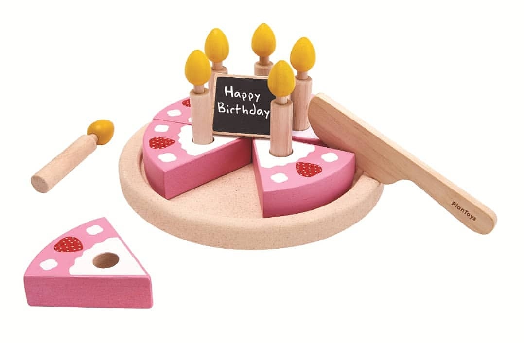 Set de maquillaje con accesorios de madera - PlanToys