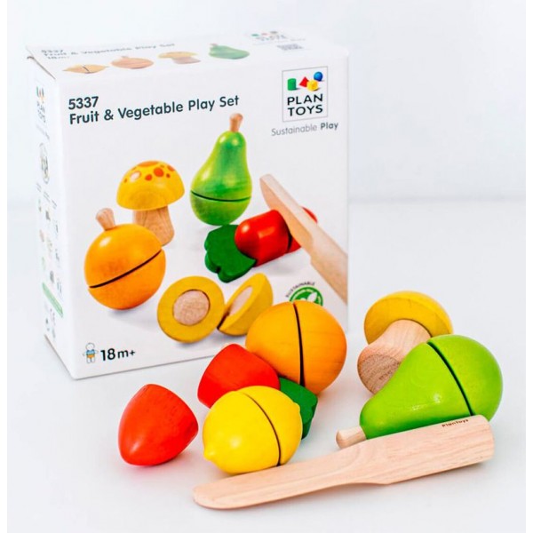 5337 FRUIT & VEGETABLE PLAY SET