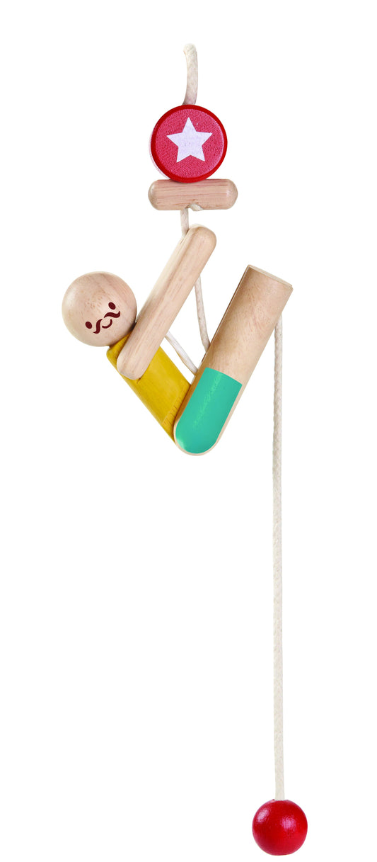 ROPE CLIMBING ACROBAT