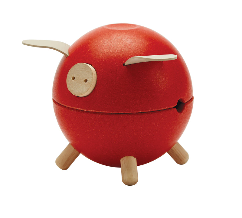 PIGGY BANK - RED - ORCHARD