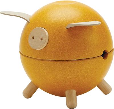 8710 PIGGY BANK - YELLOW - ORCHARD